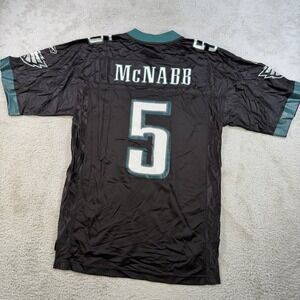 Vintage Philadelphia Eagles Donovan McNabb Jersey Mens Medium Black #5 NFL